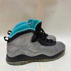 Jordan Kids Sneakers Gray and Teal